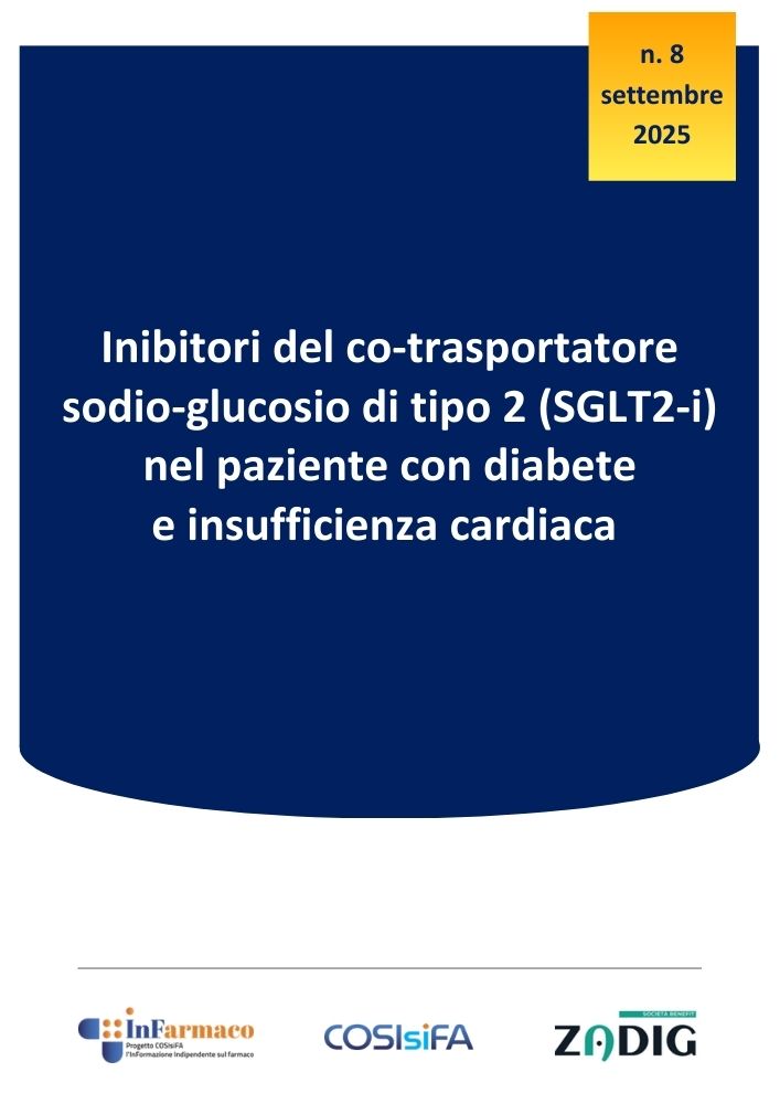 Inibitori del co-trasportatore sodio-glucosio di tipo 2 (SGLT2-i) nel paziente con diabete e insufficienza cardiaca