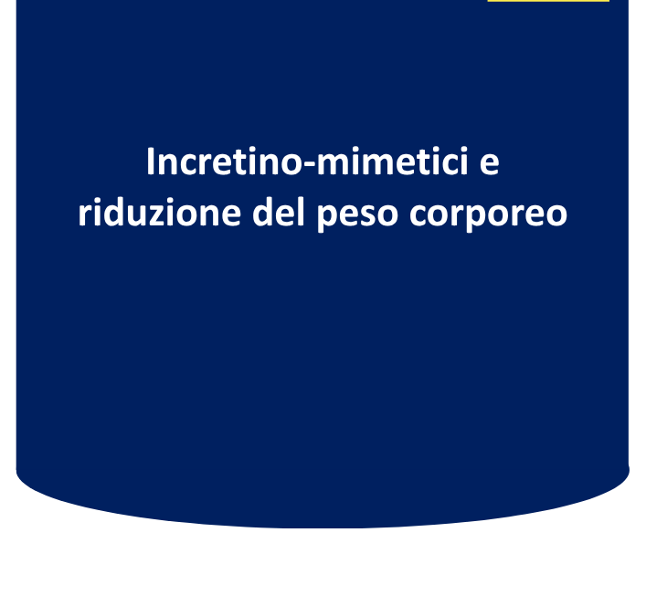 Incretino-mimetici e riduzione del peso corporeo