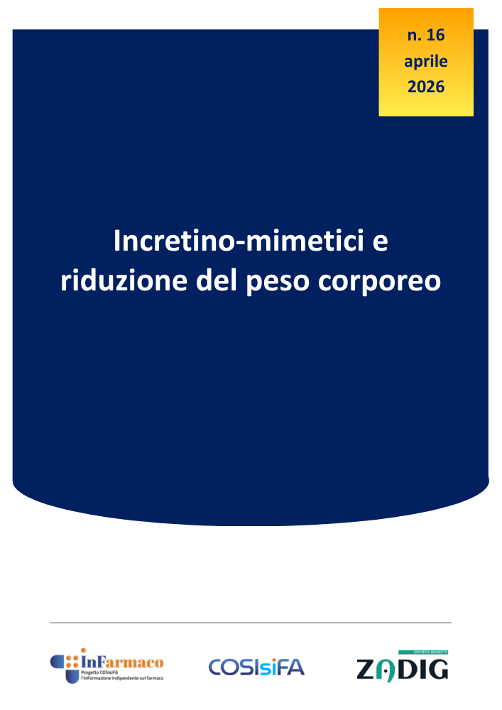 Incretino-mimetici e riduzione del peso corporeo
